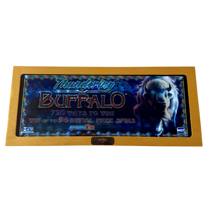 Thundering Buffalo Slot Glass