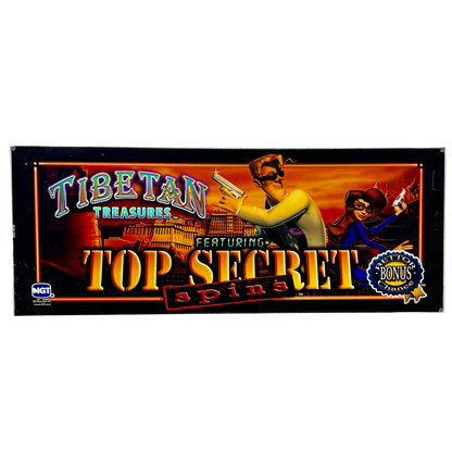 Tibetan Treasure Top Secret Slot Glass