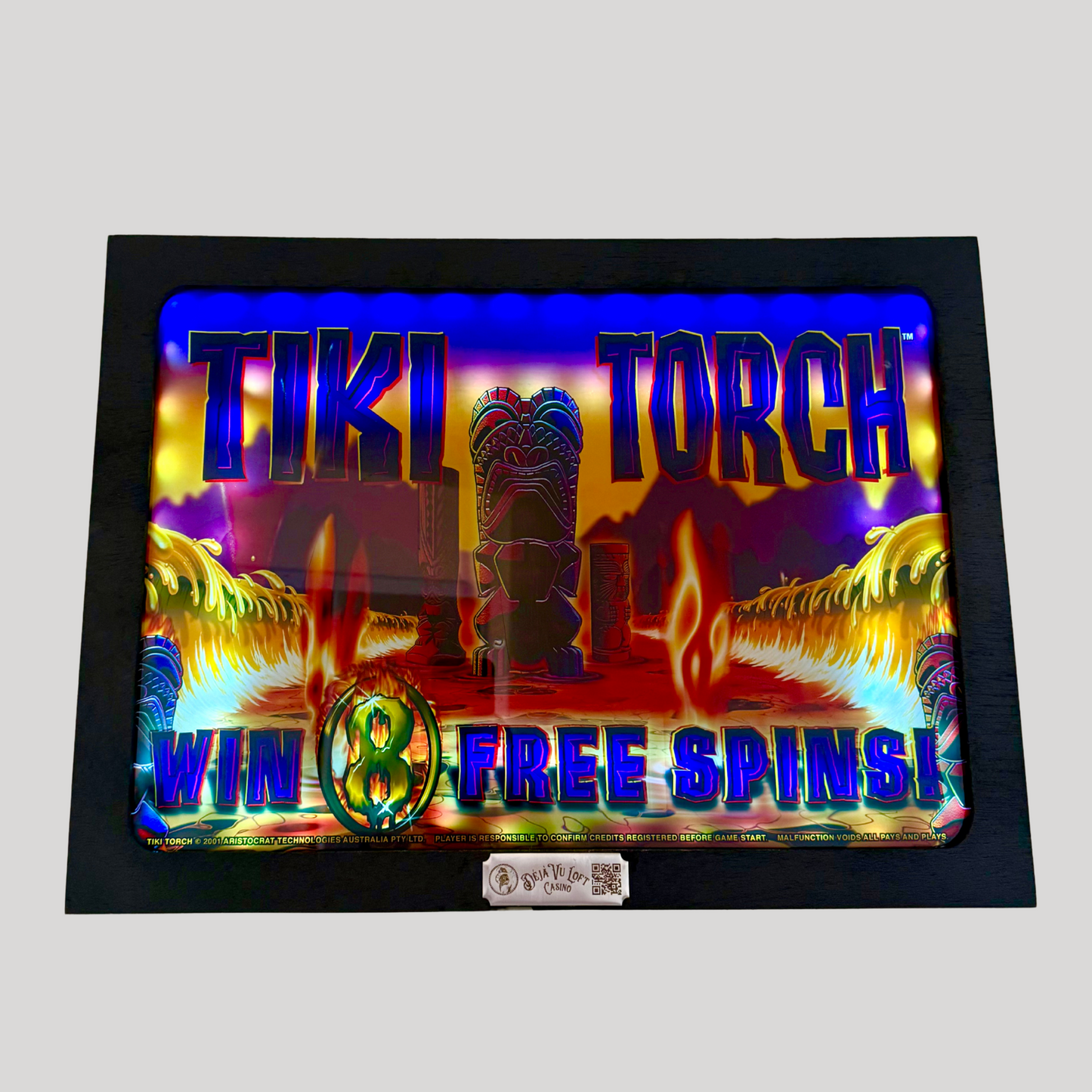 Tiki Torch Slot Retro Acrylic