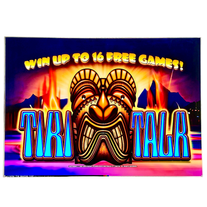Tiki Talk Slot Retro Acrylic
