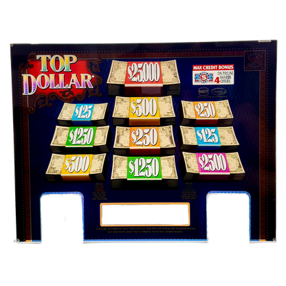 Top Dollar Jumbo Slot Glass
