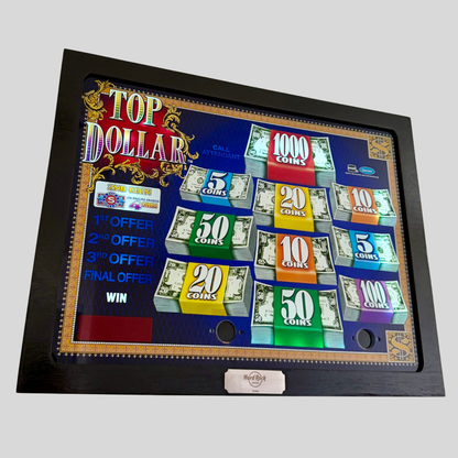Top Dollar Jumbo Slot Glass