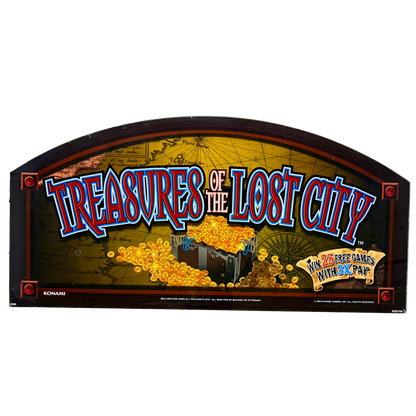 Treasures Of The Lost City Jumbo Slot Glass