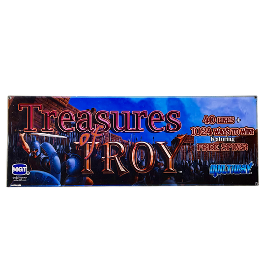 Treasures Of Troy Slot Glass