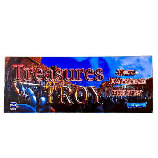 Treasures Of Troy Slot Glass