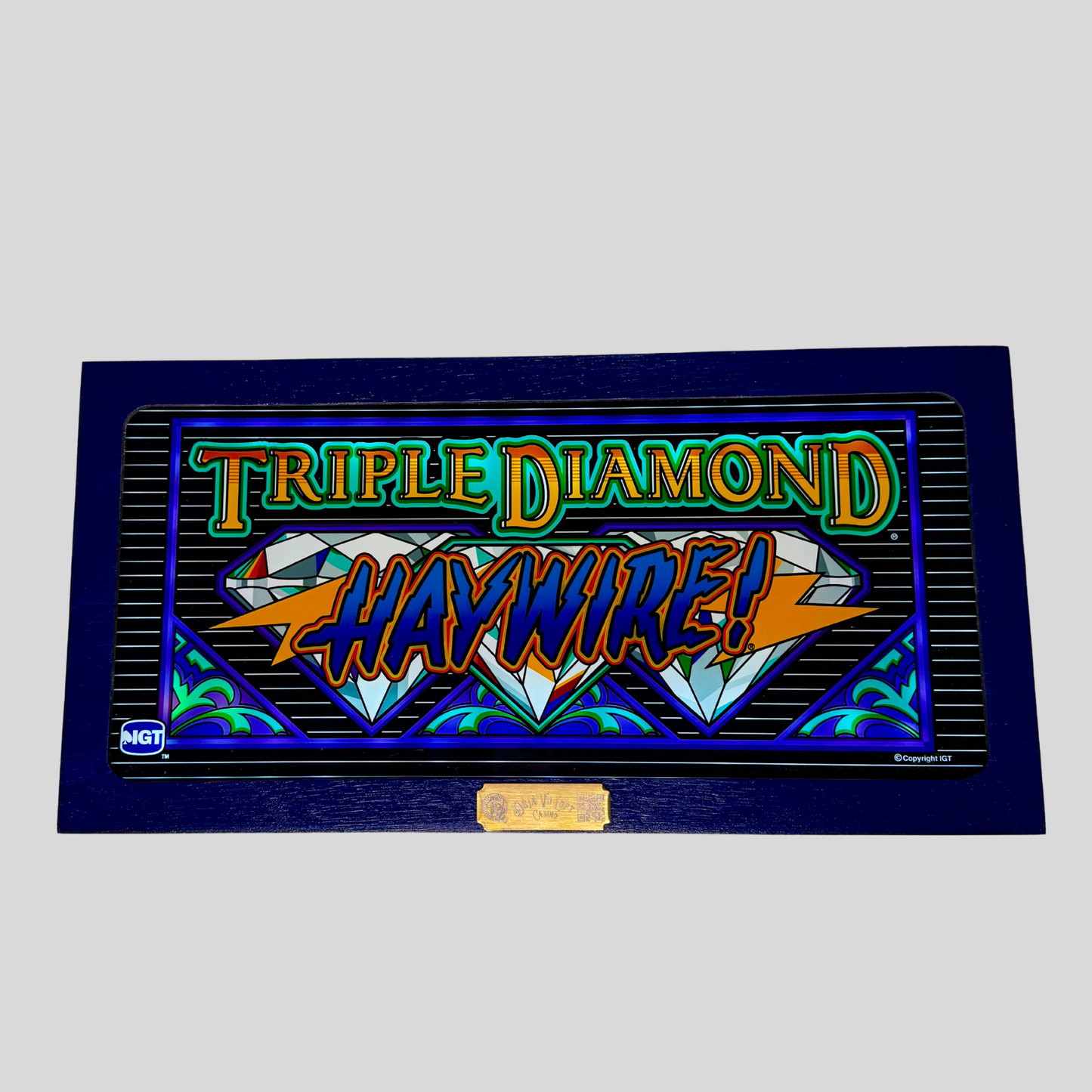 Triple Diamond Haywire! Slot Glass