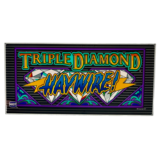 Triple Diamond Haywire! Slot Glass