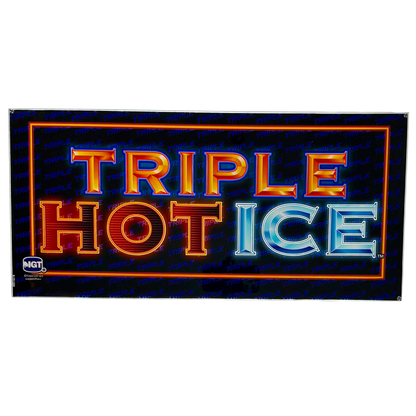 Triple Hot Ice Slot Glass