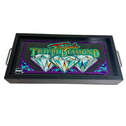 Triple Triple Diamond Slot Glass