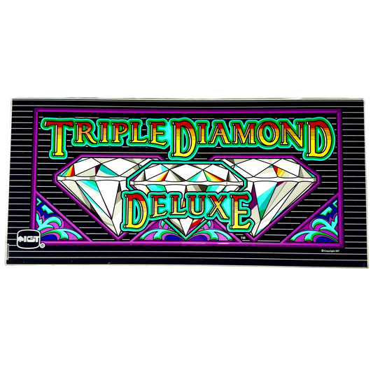 Triple Diamond Deluxe Slot Glass