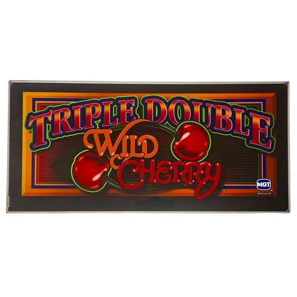 Triple Double Wild Cherry Slot Glass