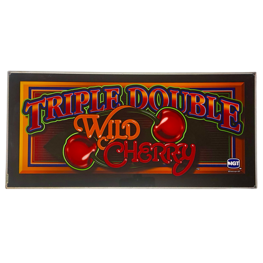 Triple Double Wild Cherry Slot Glass