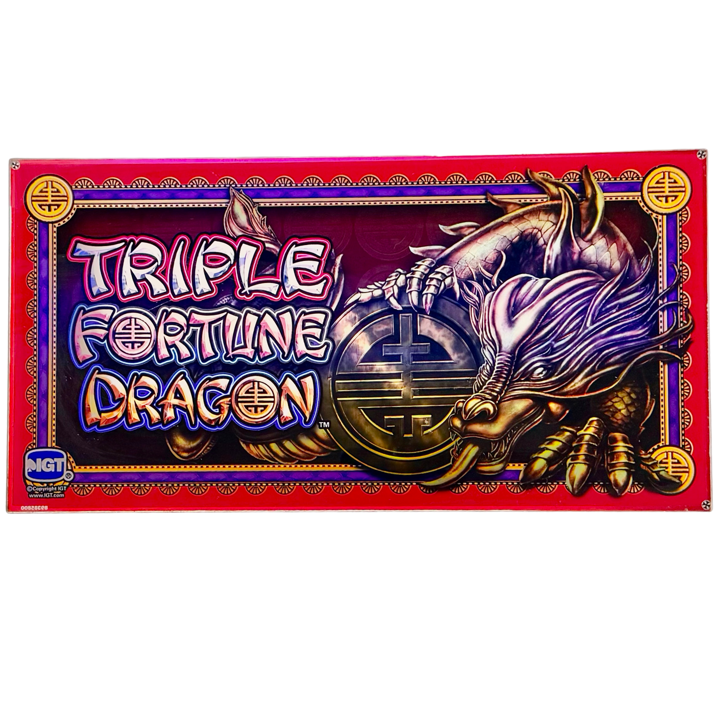 Triple Fortune Dragon Slot Glass