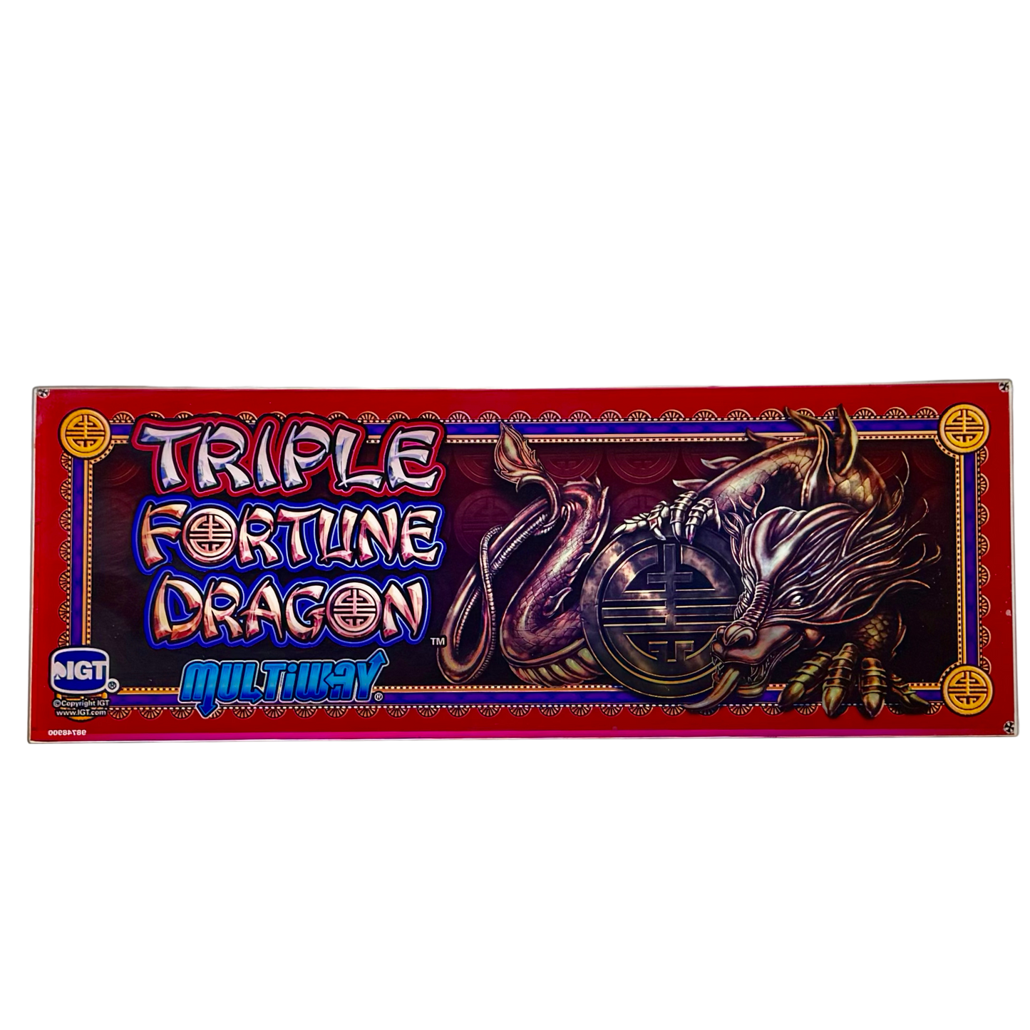 Triple Fortune Dragon Slot Glass