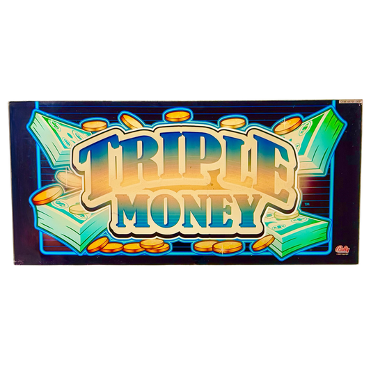 Triple Money Slot Glass