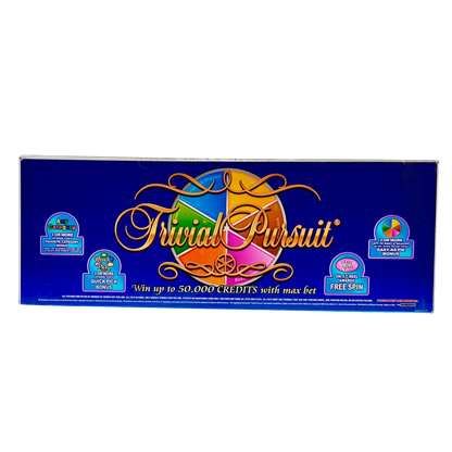 Trivial Pursuit Slot Glass