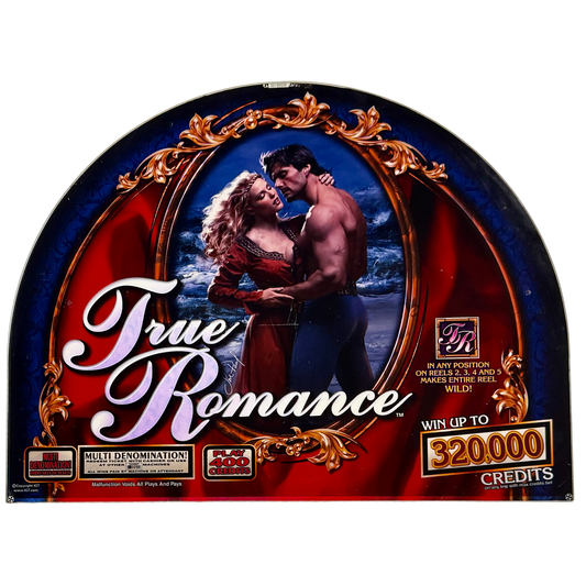 True Romance Jumbo Slot Glass