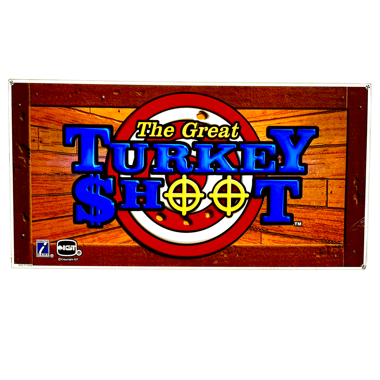 Turkey Shoot Slot Glass