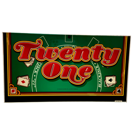 Twenty One Slot Glass