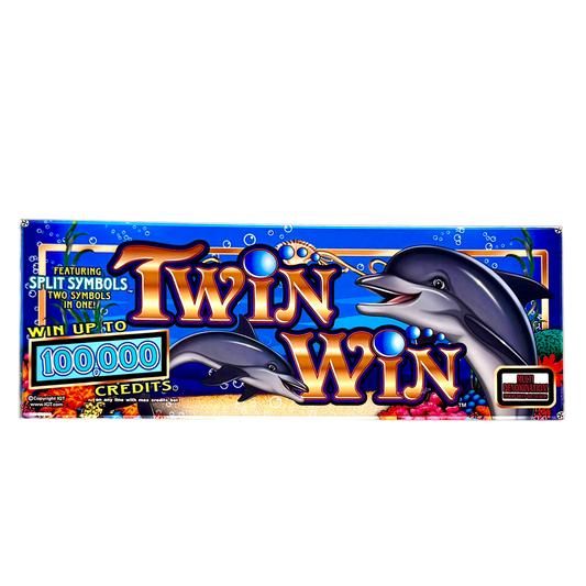 Twin Win Slot Glass