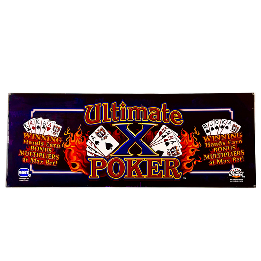 Ultimate X Poker Slot Glass