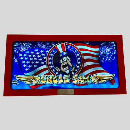 Uncle Sam Slot Glass