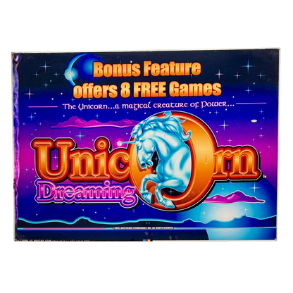 Unicorn Dreaming Slot Retro Acrylic