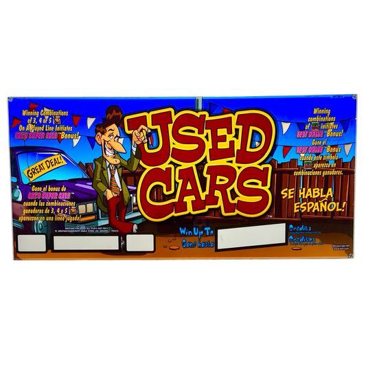 Used Cars Slot Glass