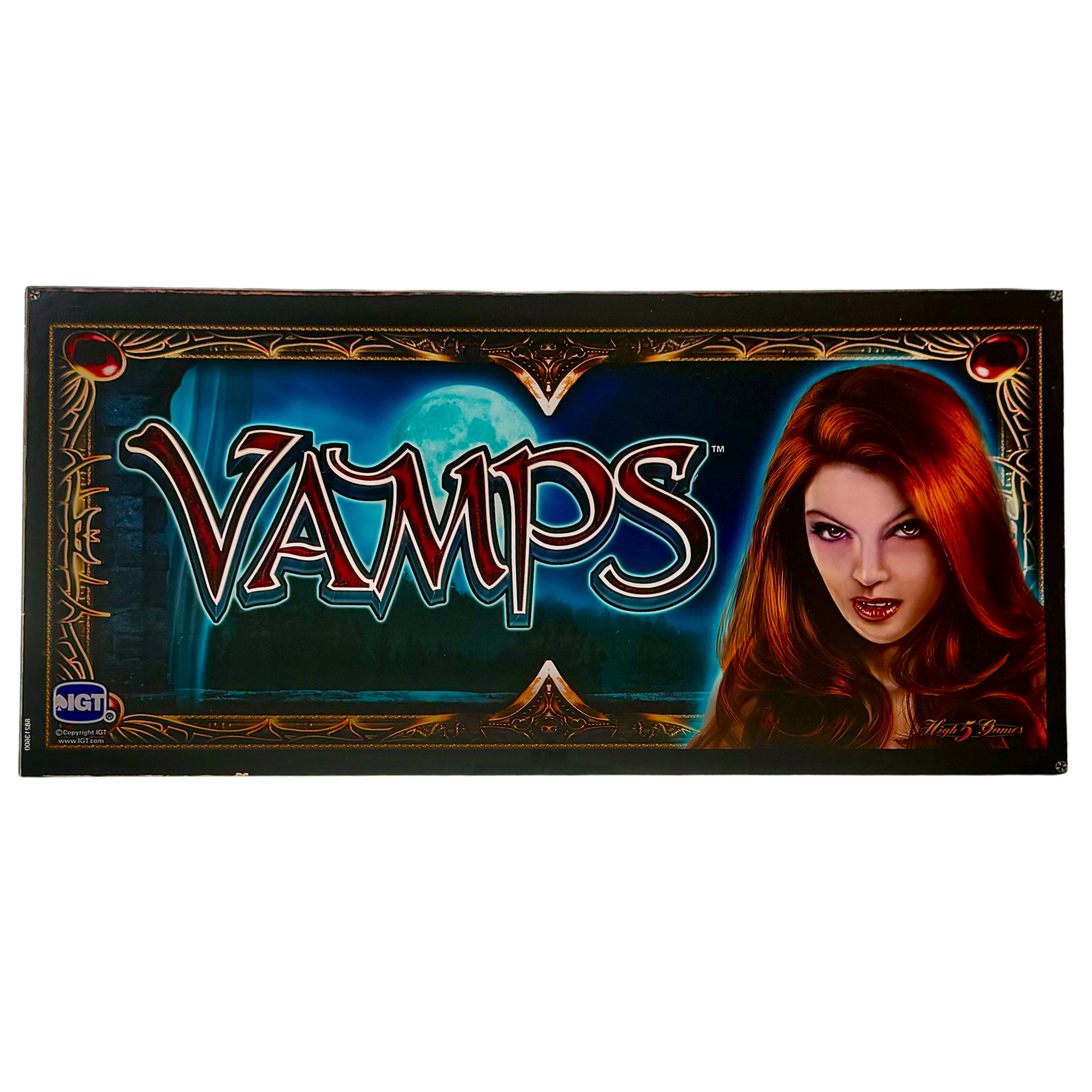 Vamps Slot Glass