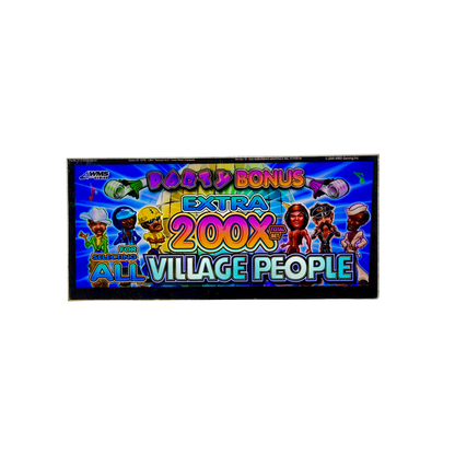 The Village People Slot Glass