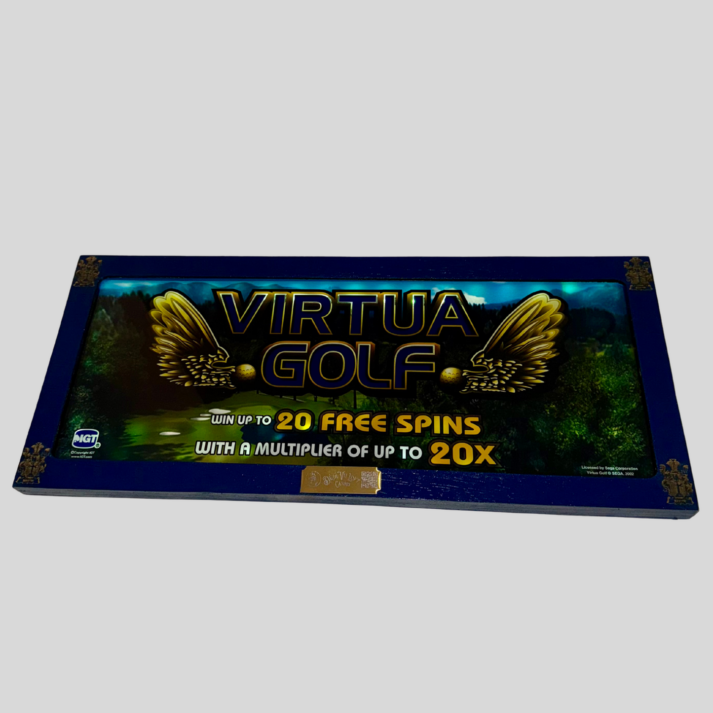 Virtua Golf Slot Glass