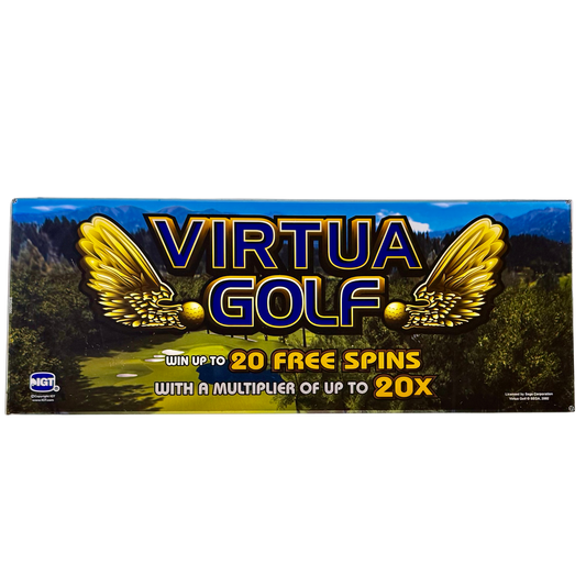 Virtua Golf Slot Glass