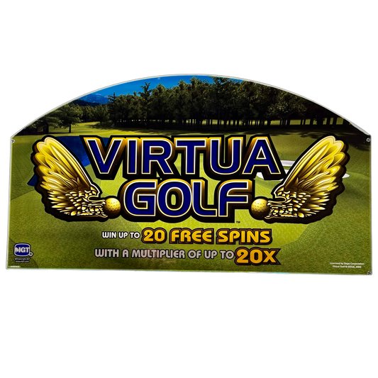 Virtua Golf Slot Glass