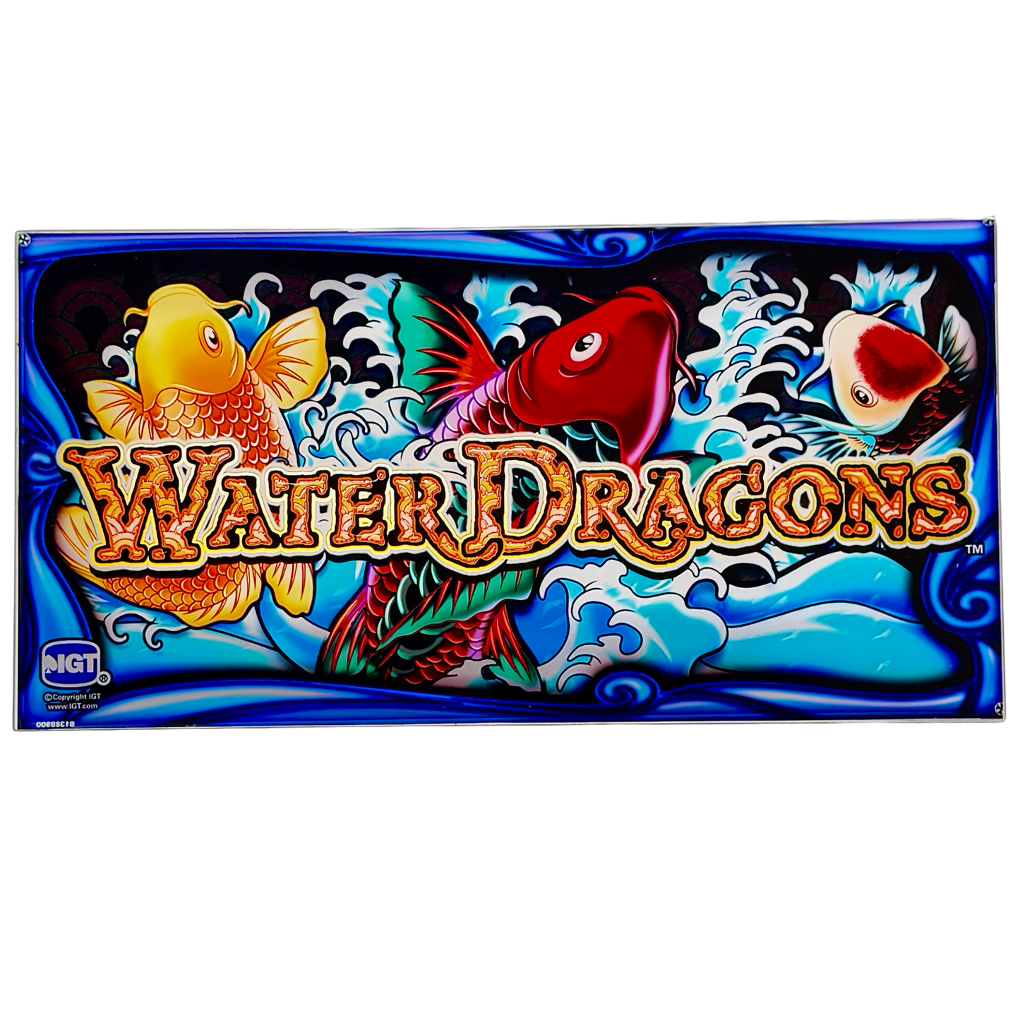 Water Dragons Slot Glass