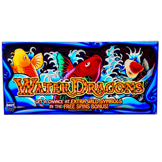 Water Dragons Slot Glass