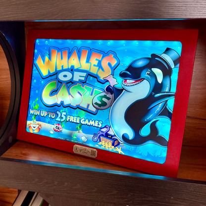 Whales Of Cash Slot Retro Acrylic