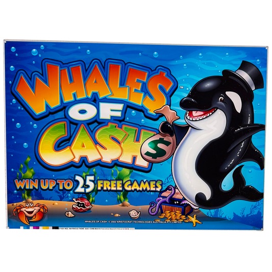 Whales Of Cash Slot Retro Acrylic