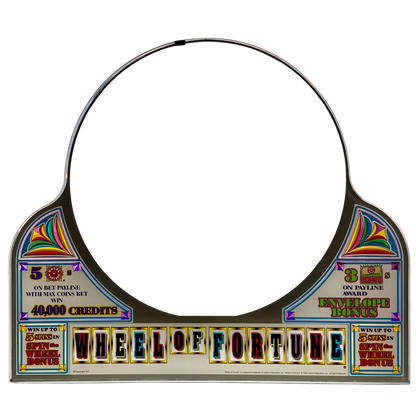 Wheel Of Fortune Slot Glass