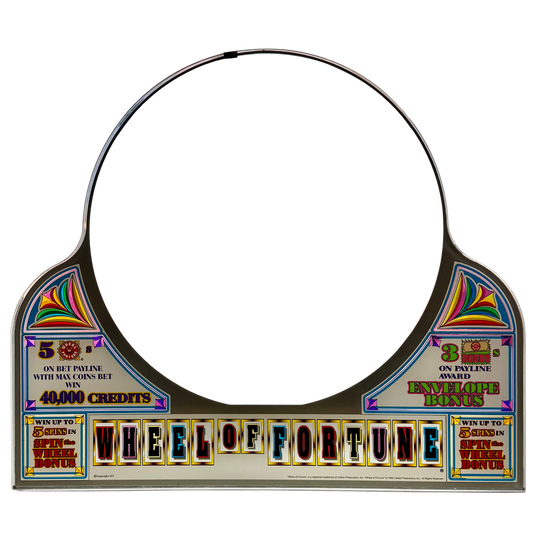 Wheel Of Fortune Slot Glass