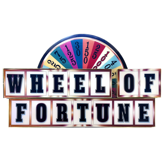 Wheel Of Fortune Slot Retro Acrylic