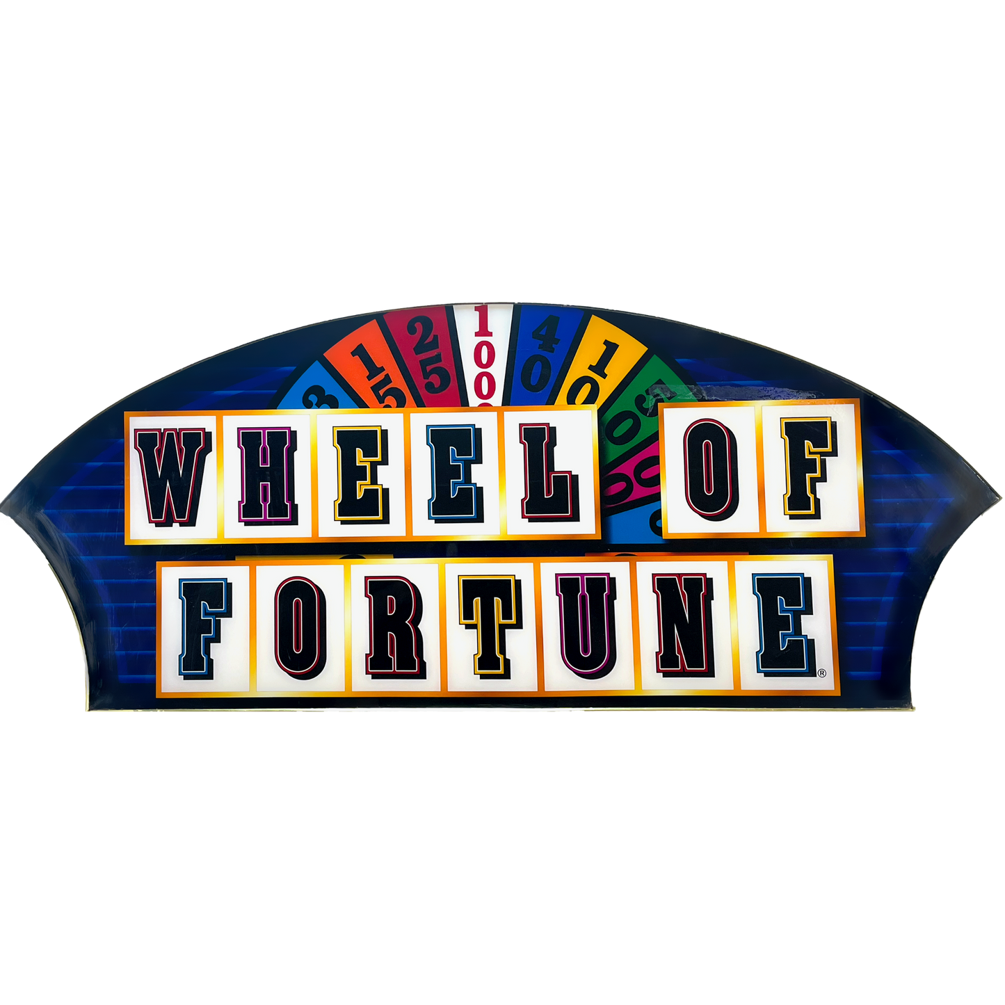 Wheel Of Fortune Slot Retro Acrylic