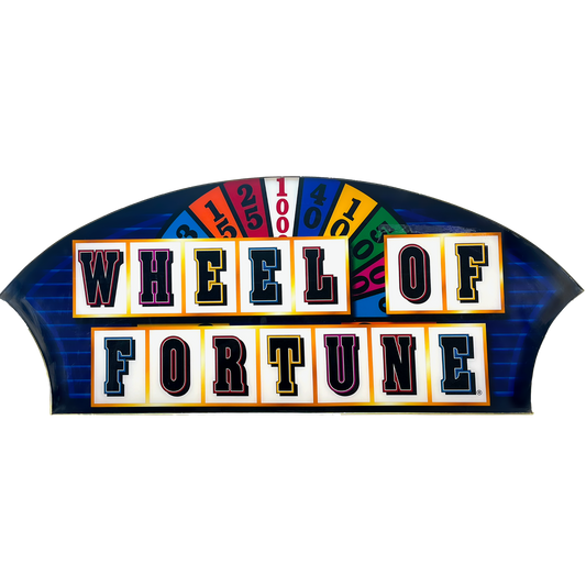 Wheel Of Fortune Slot Retro Acrylic