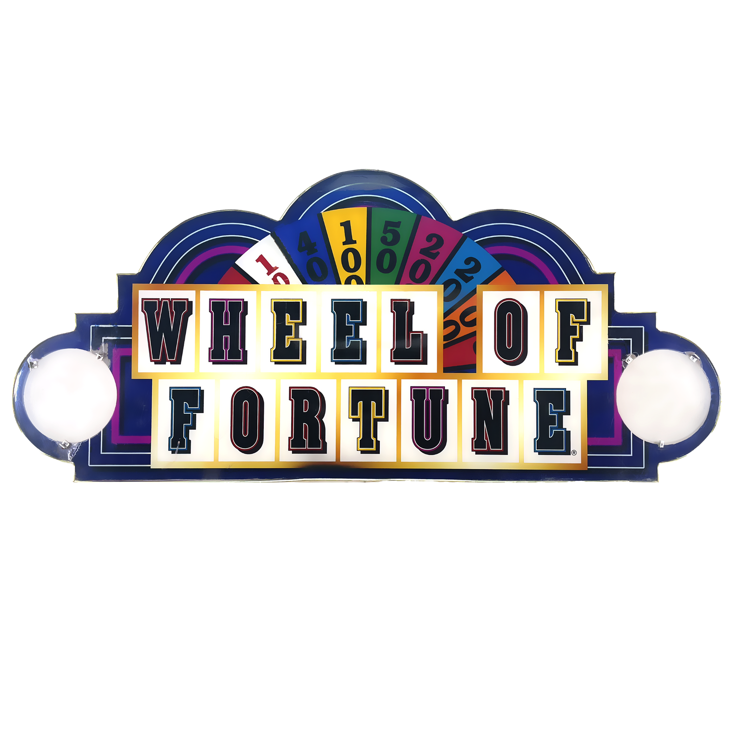 Wheel Of Fortune Slot Retro Acrylic