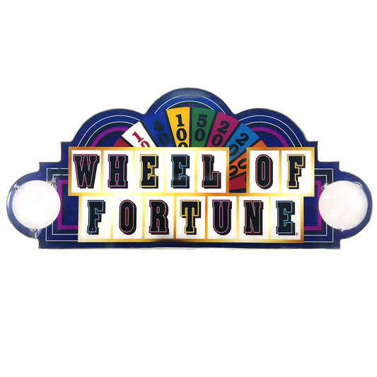 Wheel Of Fortune Slot Retro Acrylic