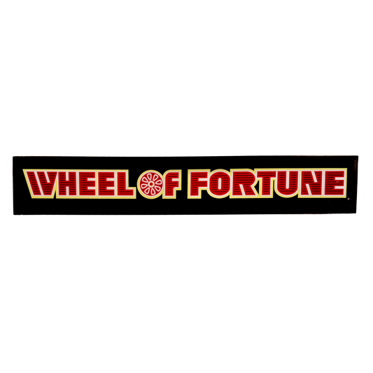 Wheel Of Fortune Slot Retro Acrylic