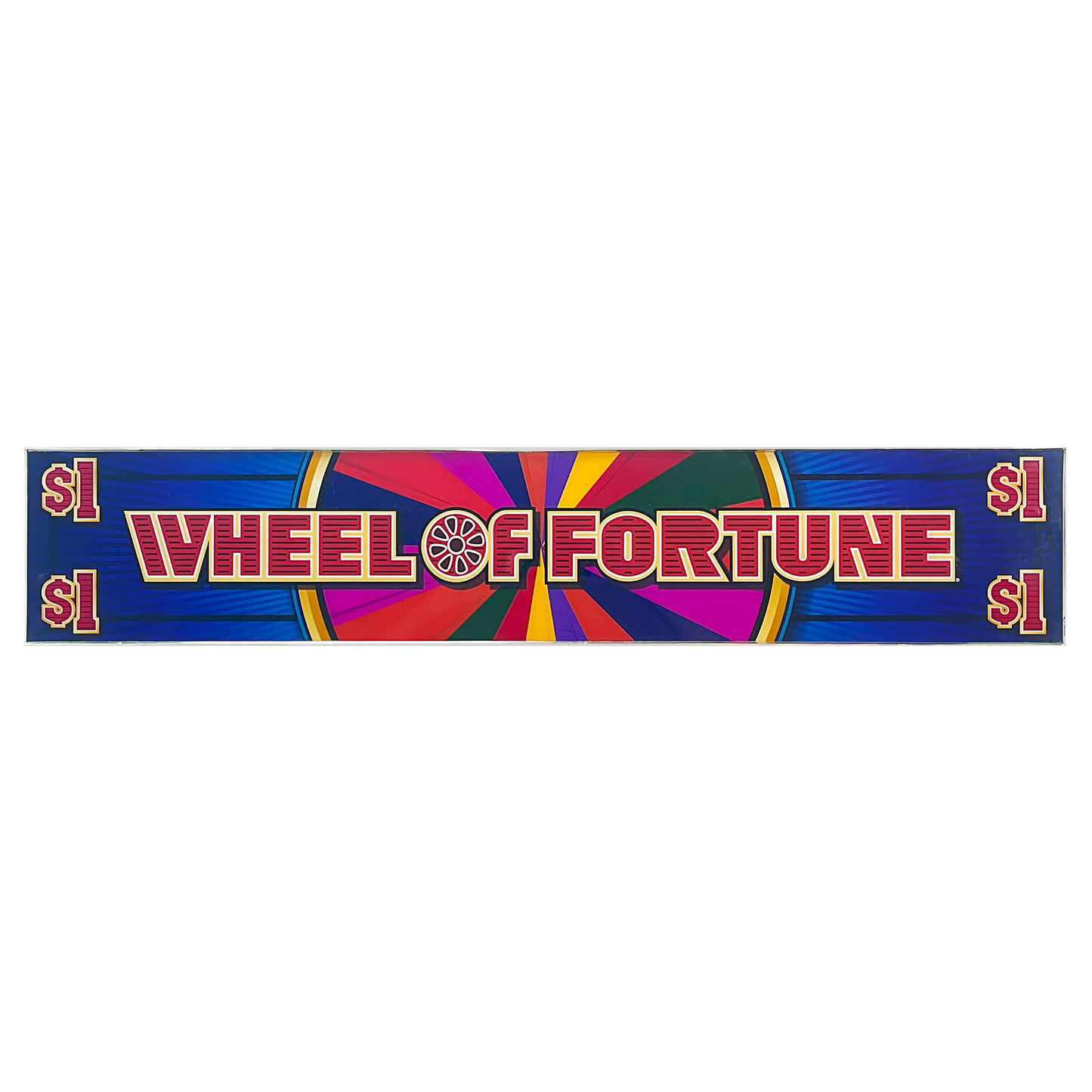 Wheel Of Fortune Slot Retro Acrylic