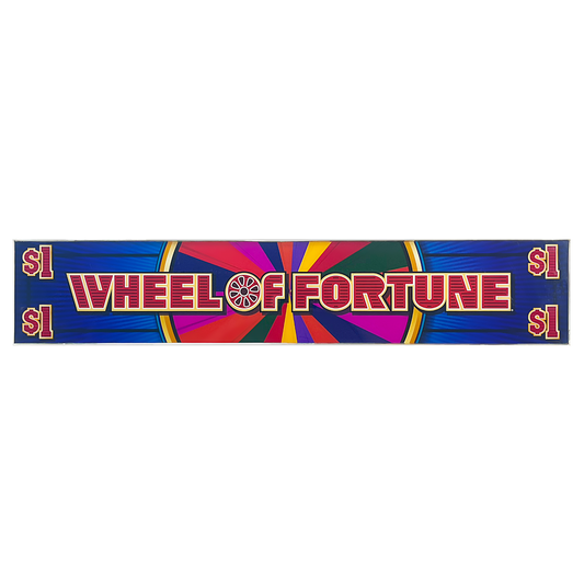 Wheel Of Fortune Slot Retro Acrylic