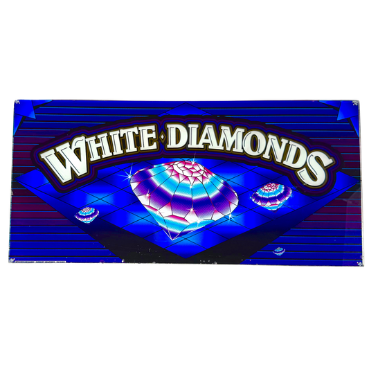 White Diamonds Slot Glass