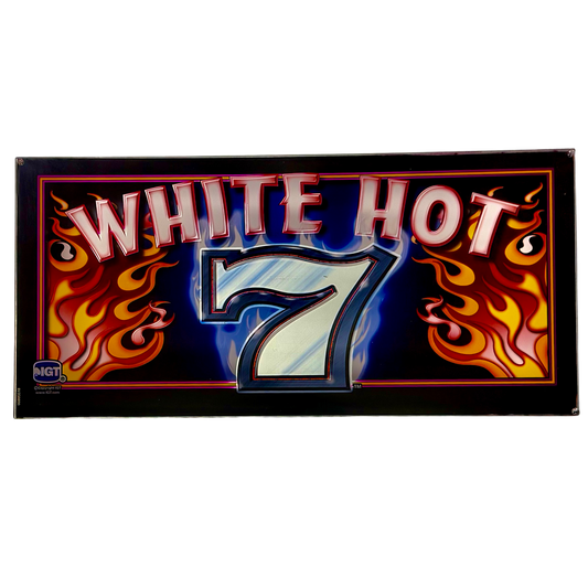 White Hot 7 Slot Glass