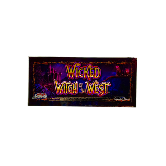 Wicked Witch Of The West Slot Glass